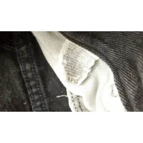 Vintage 90s Black Jean Lee Tapered Mom Jeans High Waist Retro Streetwear Basic - Picture 8 of 10